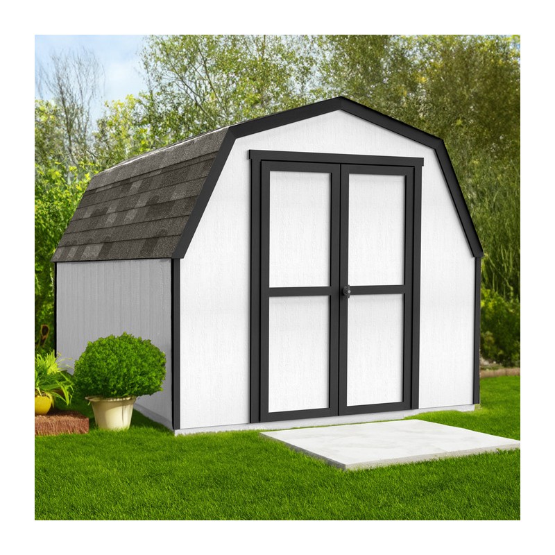 Handy Home Andover 8 ft. x 12 ft. Gambrel Shed w/ Floor (19654-6)