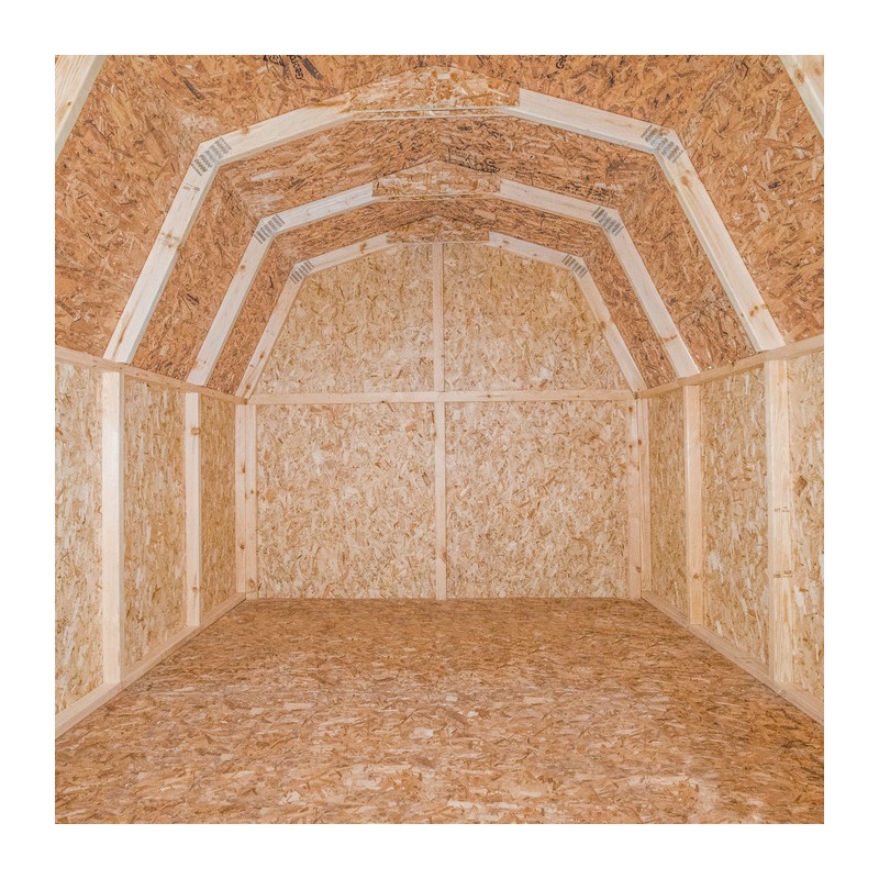 Handy Home Andover 8 ft. x 12 ft. Gambrel Shed w/ Floor (19654-6)