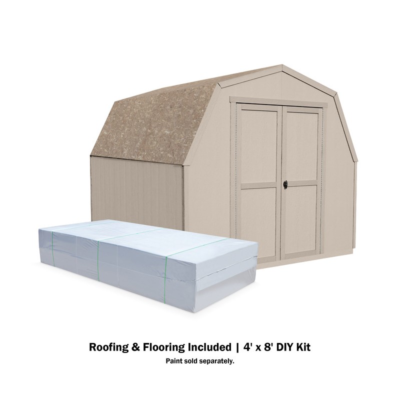 Handy Home Andover 8 ft. x 12 ft. Gambrel Shed w/ Floor (19654-6)