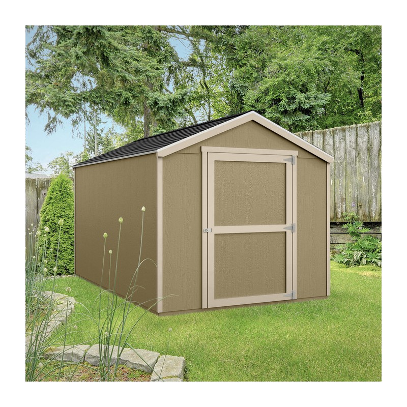 Handy Home 8x8 Madera Wood Storage Shed Kit w/ Floor (19775-8)