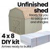 Handy Home Briarwood 10x8 Wood Storage Shed Kit (19351-4)