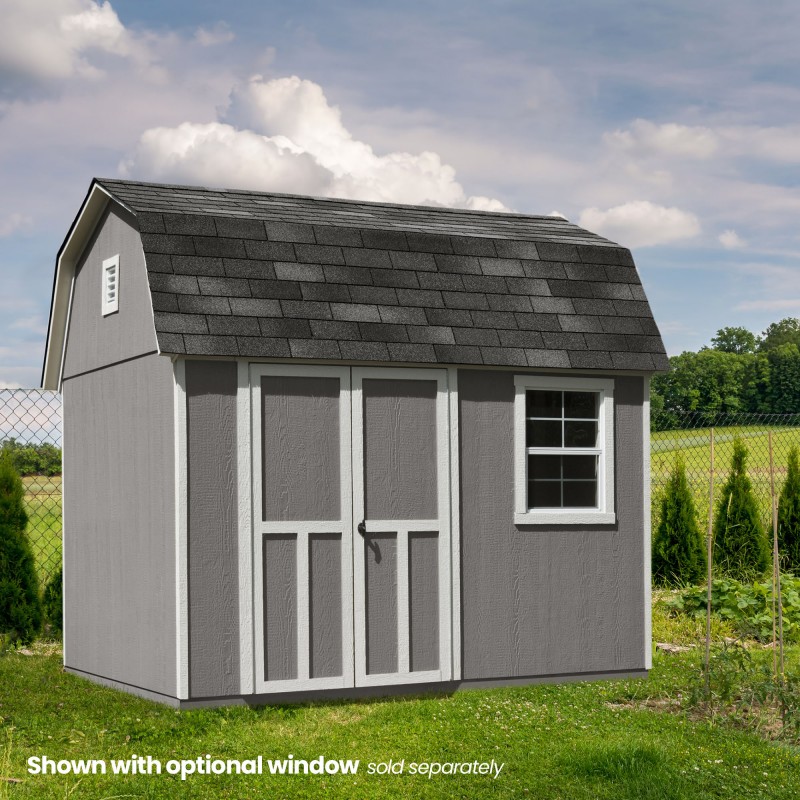 Handy Home Briarwood 10x8 Wood Storage Shed Kit  w/ Floor (19352-1)
