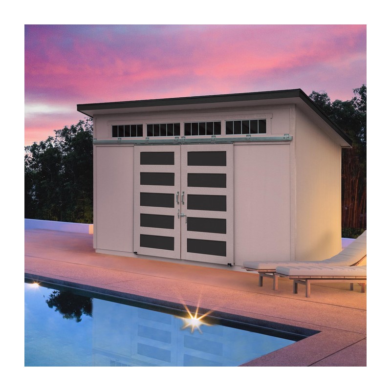 Handy Home Palisade 12x8 Wood Storage Shed (19482-5)