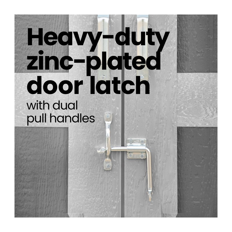 Handy Home Palisade 12x8 Wood Storage Shed (19482-5)