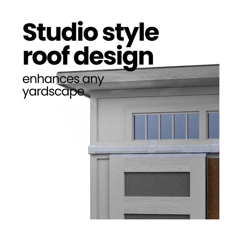 Handy Home Palisade 12x8 Wood Storage Shed (19482-5)