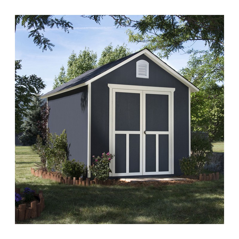 Handy Home Meridian 8x10 Wood Storage Shed Kit  (19347-7)