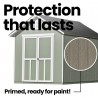 Handy Home Meridian 8x12 Wood Storage Shed Kit (19349-1)