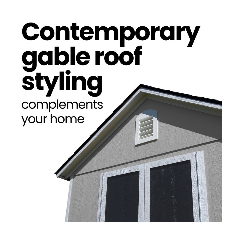 Handy Home Meridian 8x12 Wood Storage Shed Kit (19349-1)