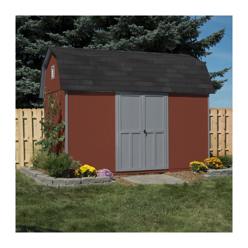 Handy Home Briarwood 12×8 Wood Storage Shed Kit (19353-8)