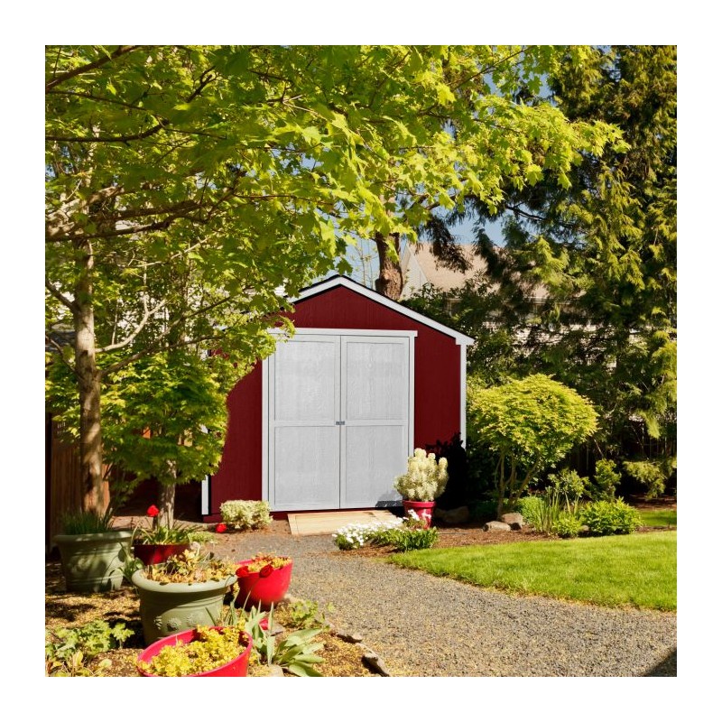 Handy Home Cumberland 10x12 Wood Shed Kit w/ Floor (18284-6)