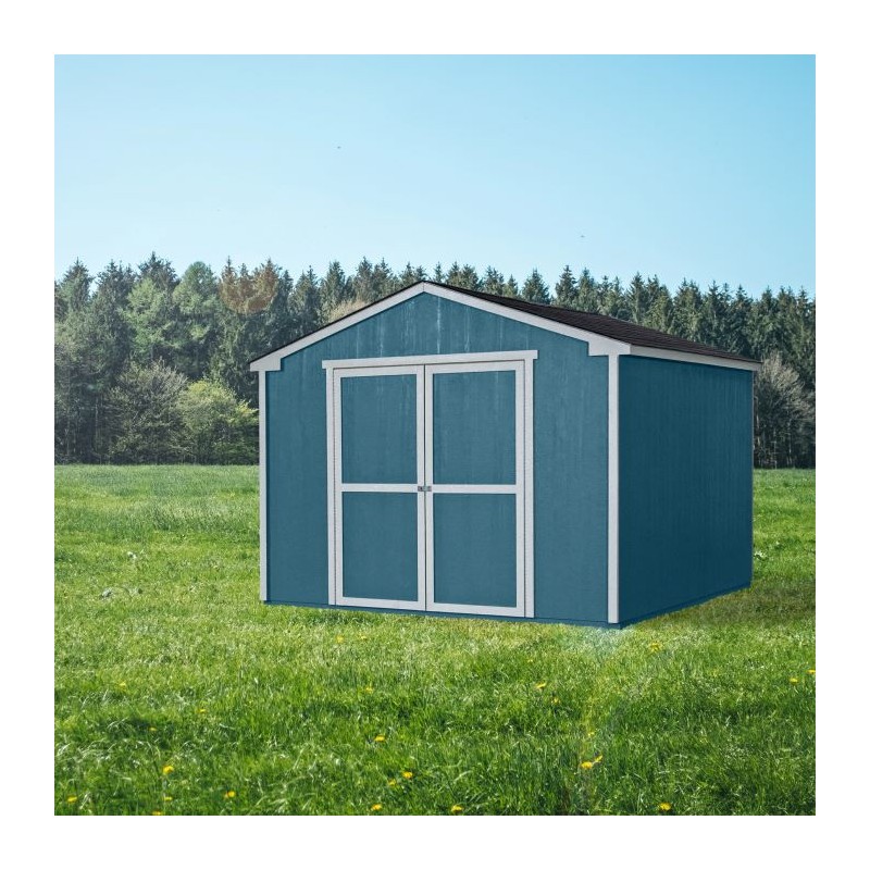 Handy Home Cumberland 10x12 Wood Shed Kit w/ Floor (18284-6)
