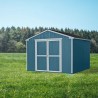Handy Home Cumberland 10x12 Wood Storage Shed Kit (18283-9)