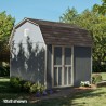 Handy Home Briarwood 12×8 Wood Storage Shed Kit (19353-8)