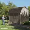Handy Home Briarwood 12×8 Wood Storage Shed Kit (19353-8)