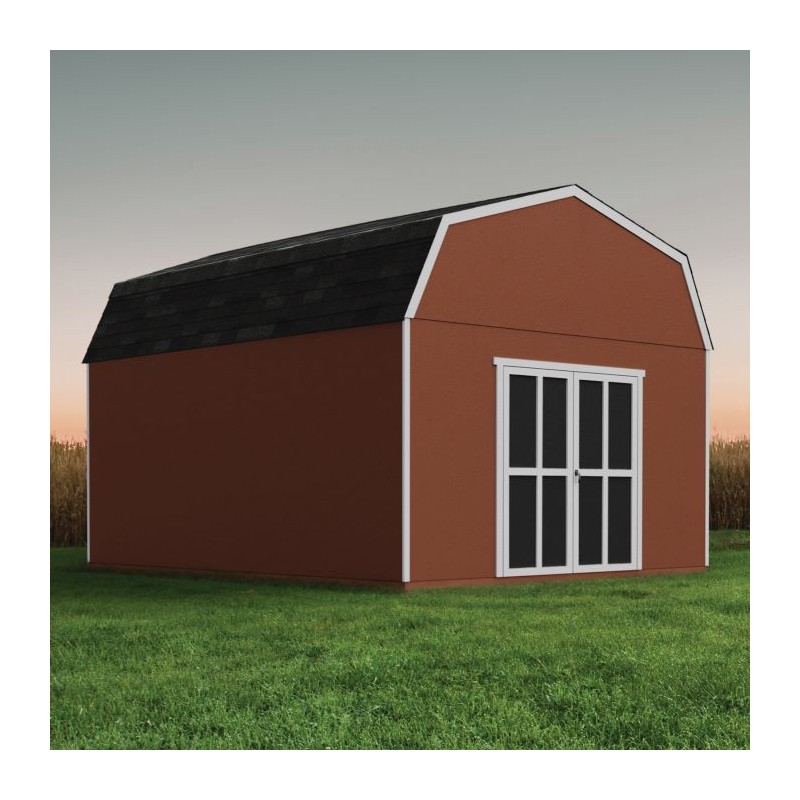 Handy Home Hudson 12x20 Wood Storage Shed Kit (19445-0)