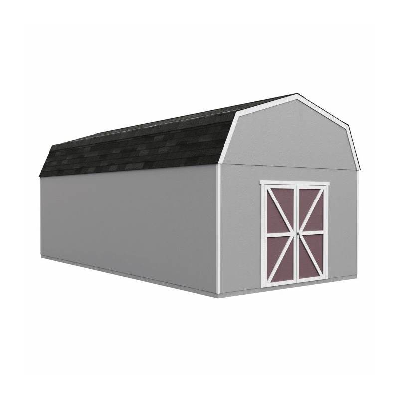Handy Home Hudson 12x24 Wood Storage Shed Kit w/ Floor (19448-1)