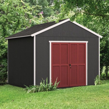 Handy Home Rookwood 10x12 Wood Storage Shed Kit w/ Floor (19431-3) Handy Home Rookwood 10x12 Wood Storage Shed Kit w/ Floor (19431-3)