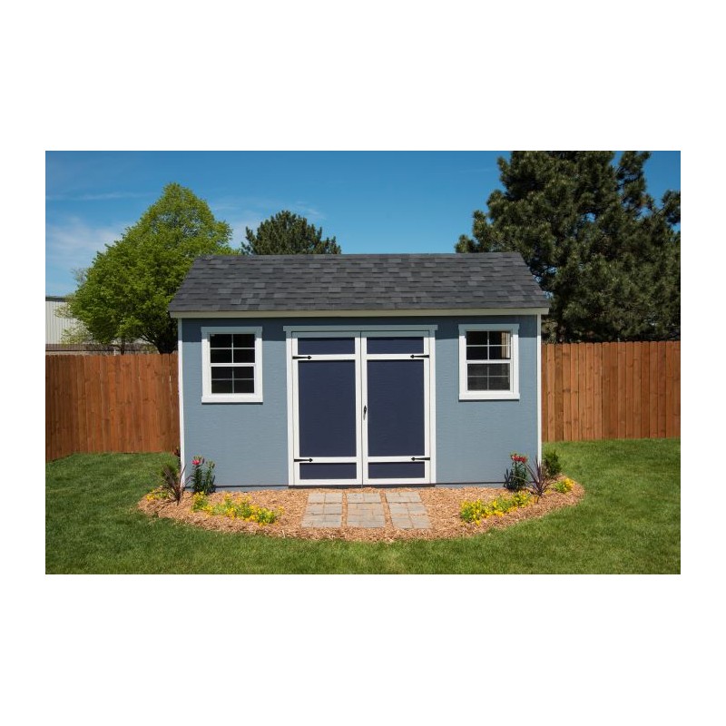 Handy Home Gable 14x8 Wood Shed with Floor (19476-4)