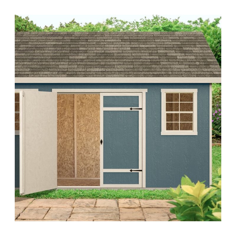 Handy Home Yardline Berkdale 14x8 Wood Shed (19464-1)