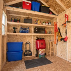 Handy Home Gable 14x8 Wood Storage Shed with Floor (19476-4)
