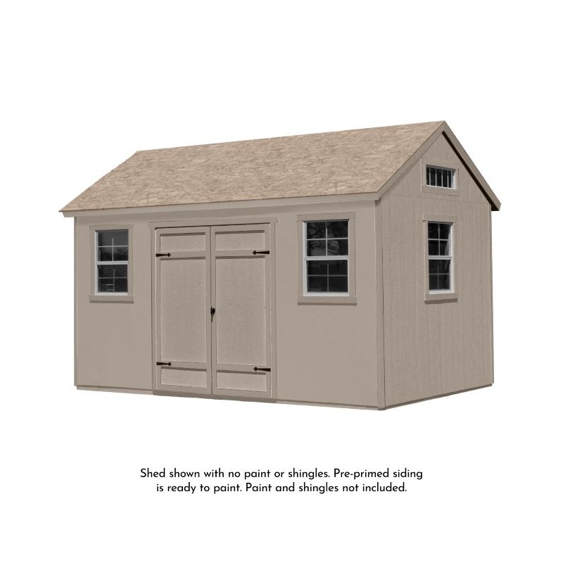 Handy Home Yardline Berkdale 14x8 Wood Shed (19464-1)