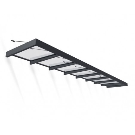 Palram - Canopia Sophia XL 8000 28x5 Awning - Gray/Clear (HG9553) Palram - Canopia Sophia XL 8000 28x5 Awning - Gray/Clear (HG9553)