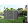 Absco Premier 10' x 7' Metal Storage Shed - Woodland Gray (AB1001) Absco Premier 10' x 7' Metal Storage Shed - Woodland Gray (AB1001)
