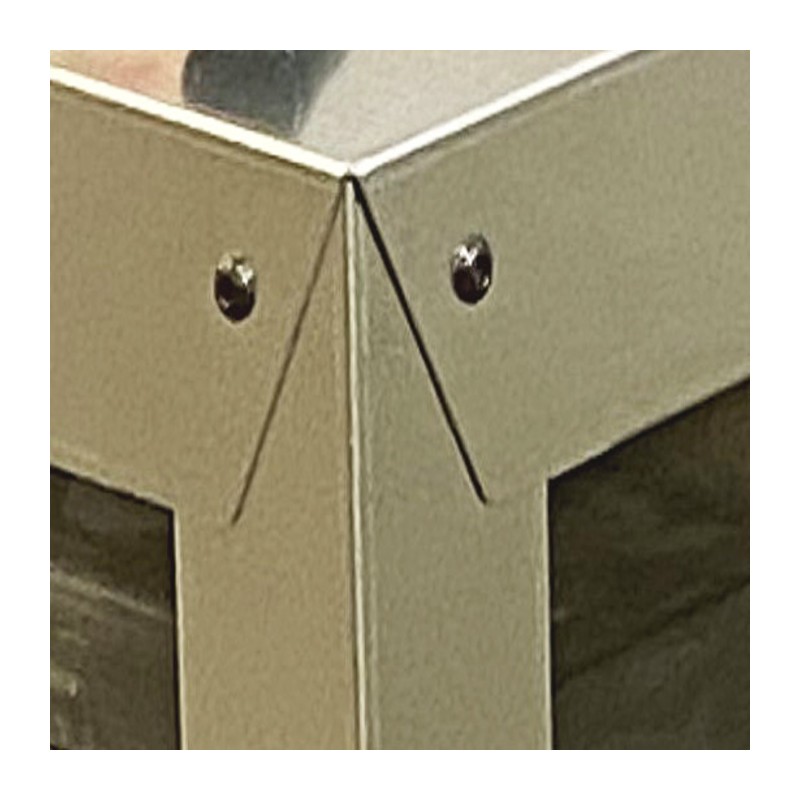 Poly-Tex Heavy-Duty Galvanized Steel 2-Shelf Multi-Use Work / Utility Bench (PTX8001)