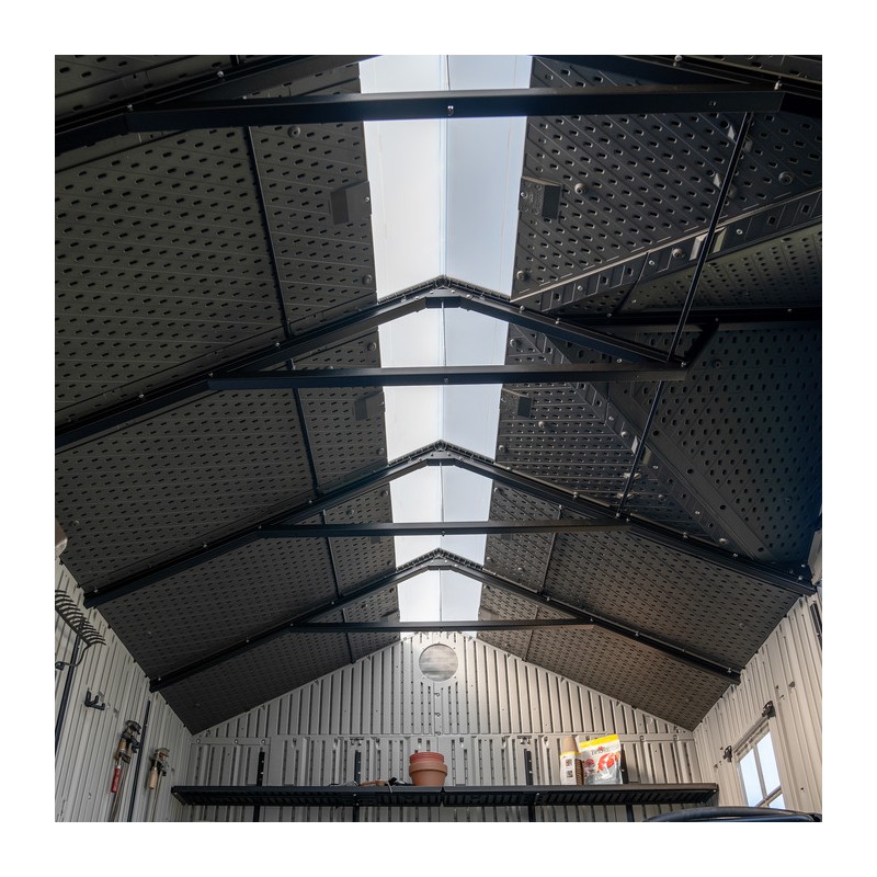 Lifetime Dual Entry 15x8 Outdoor Storage Shed Kit (60410)