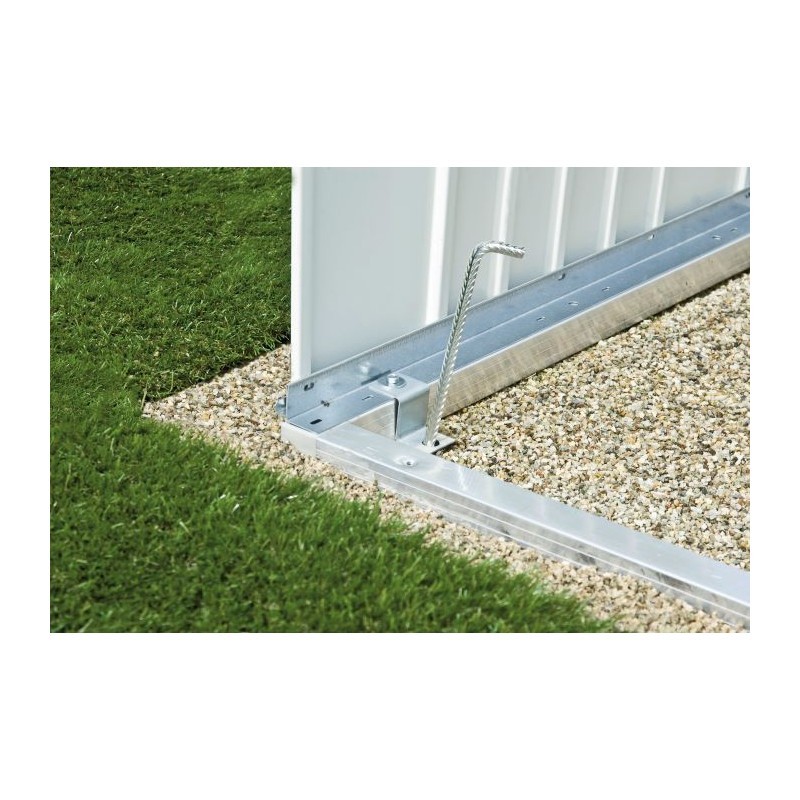 Biohort Equipment Locker 230 - 7.5' x 2.7' x 6' with Floor Kit - Dark Gray (BIO1106)