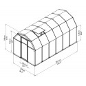Rion 6x12 EcoGrow 2 Twin Wall  Greenhouse Kit (HG7012)