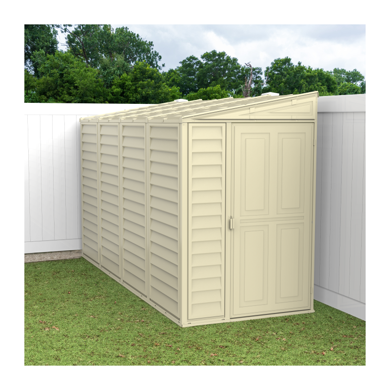 DuraMax SideMate 4x10 Vinyl Shed Kit w/ Foundation (06725)