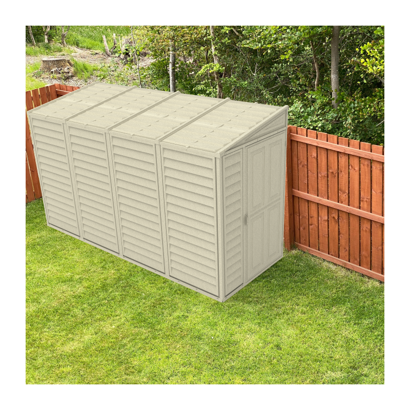 DuraMax SideMate 4x10 Vinyl Shed Kit w/ Foundation (06725)