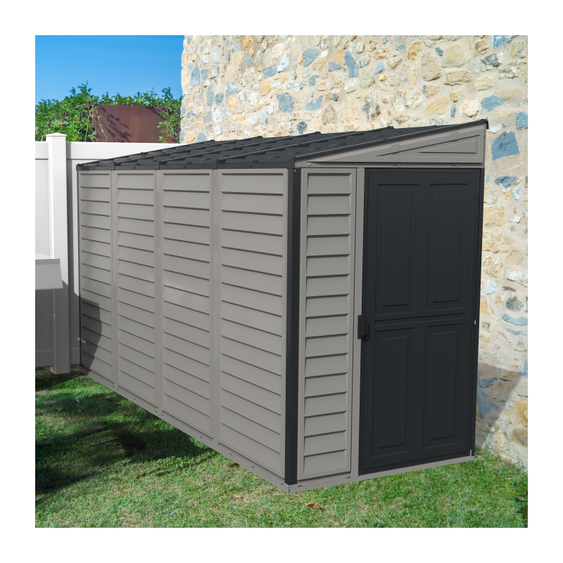 Duramax 4x10 Sidemate Plus Vinyl Shed w/ Foundation (36725)