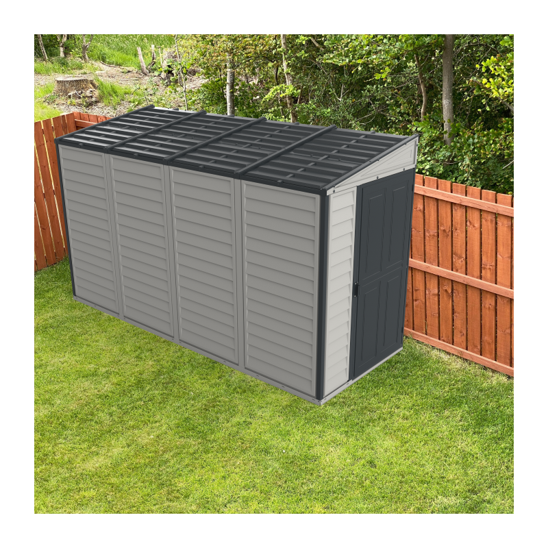 Duramax 4x10 Sidemate Plus Vinyl Shed w/ Foundation (36725)