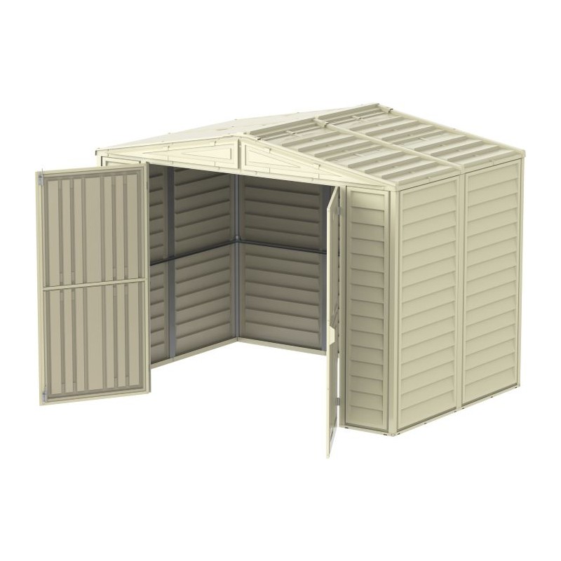 DuraMax 8x6 Duramate Vinyl Shed w/ Floor Kit (00184)