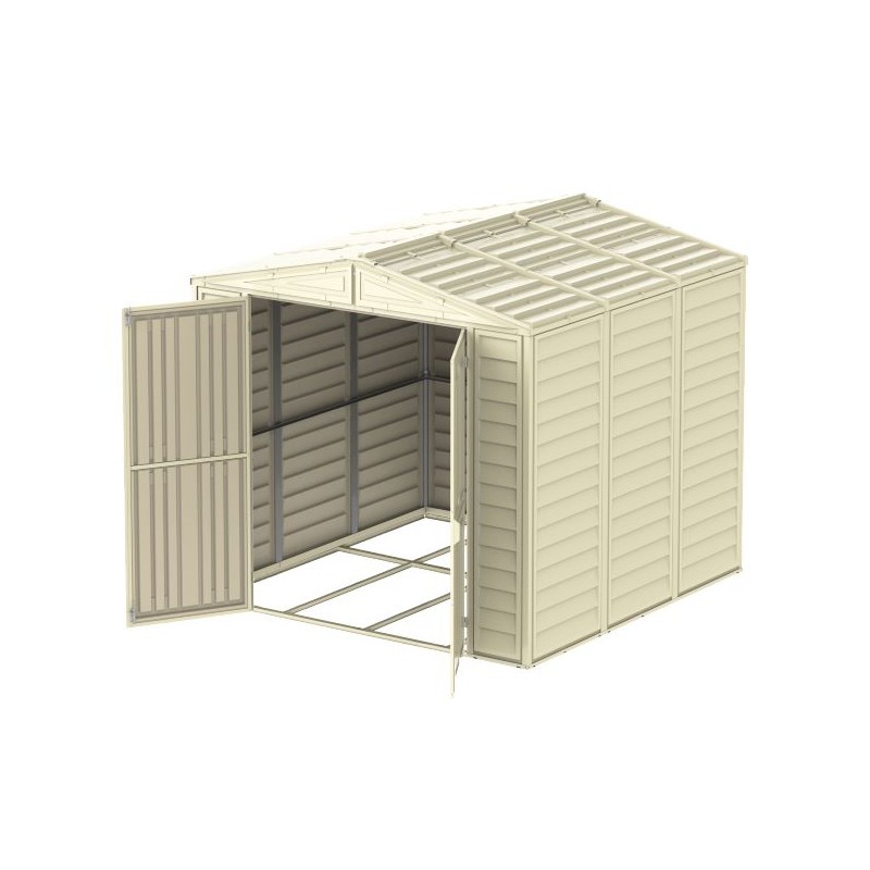 DuraMax 8x8 Duramate Vinyl Shed w/ Floor Kit (00384)