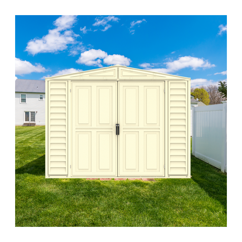 DuraMax 8x8 Duramate Vinyl Shed w/ Floor Kit (00384)