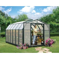 Rion 8x12 Hobby Gardener 2 Twin Wall Greenhouse Kit (HG7112)
