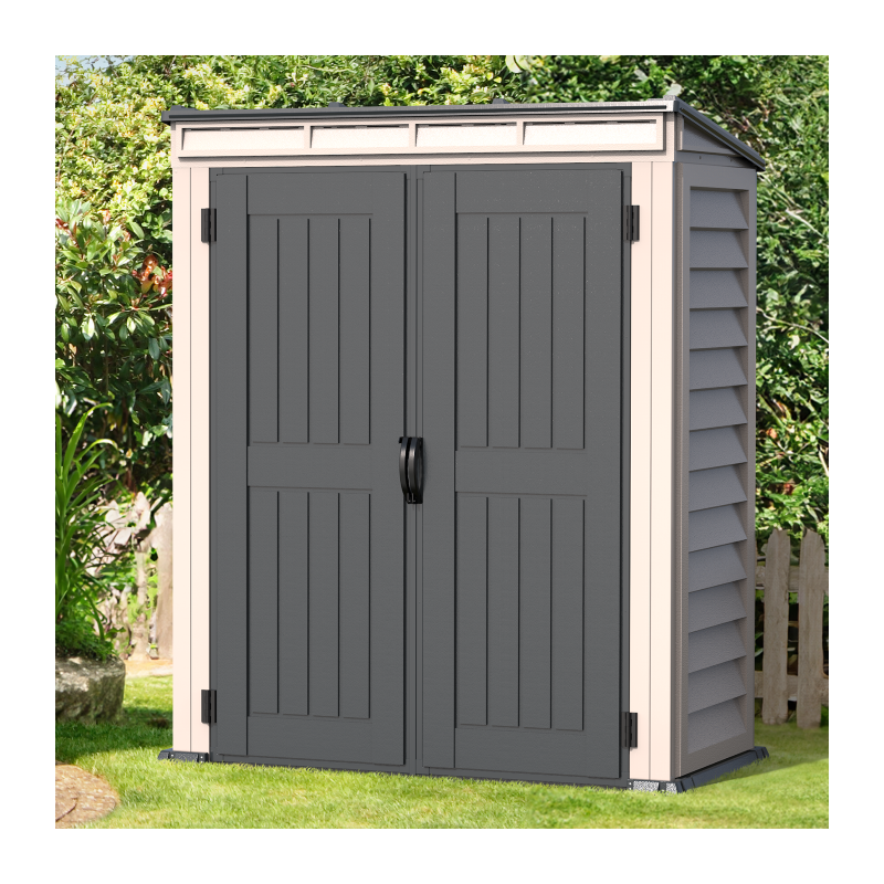 DuraMax YardMate 5x3 Pent Roof Plus Vinyl Storage Shed (05325)