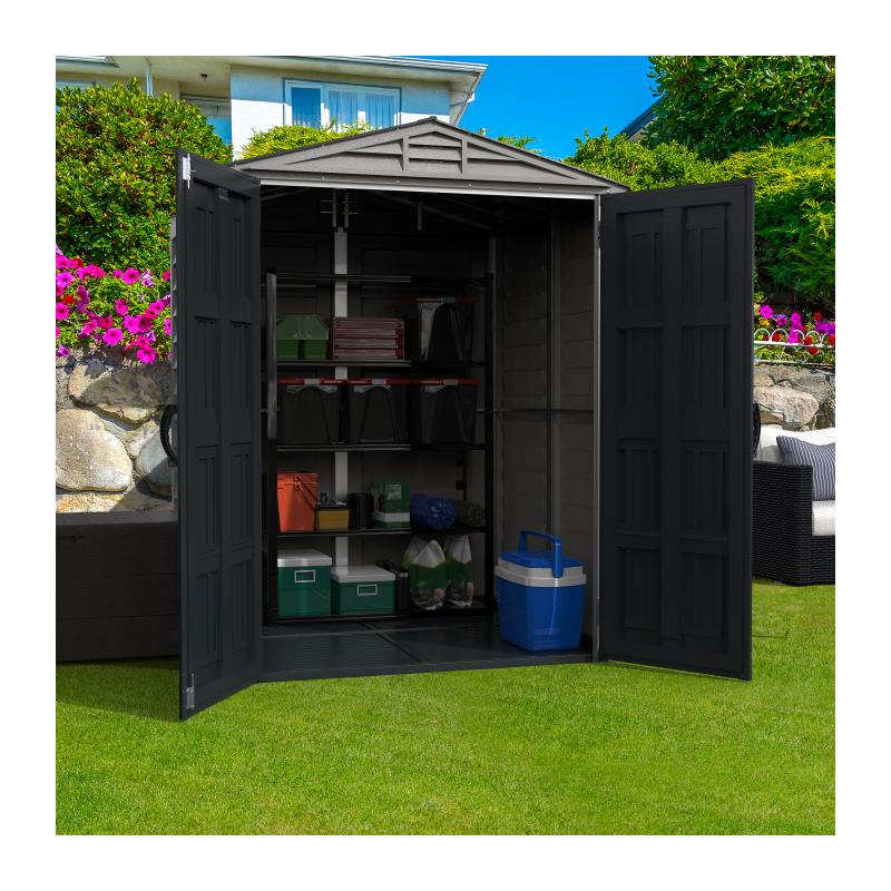 DuraMax 5x5 YardMate Plus Vinyl Storage Shed Kit (35525)