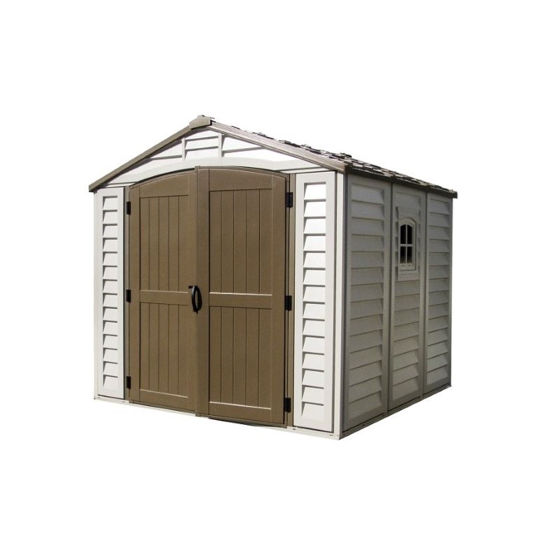 DuraMax 8x8 DuraPlus Vinyl Shed Kit w/ Foundation (30114)