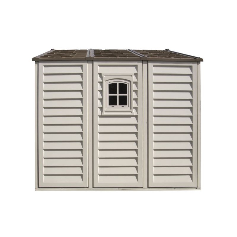 DuraMax 10x8 Woodbridge Plus Vinyl Shed Kit w/ Foundation (40214)