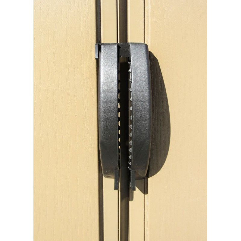 DuraMax 10x8 Woodbridge Plus Vinyl Shed Kit w/ Foundation (40214)