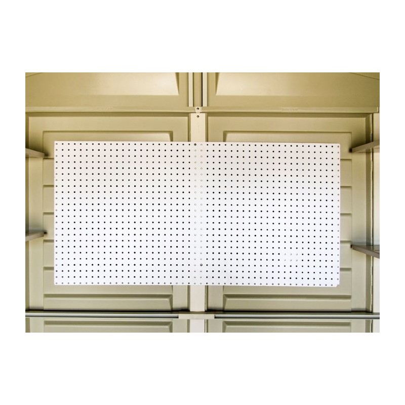 DuraMax 10x8 Woodbridge Plus Vinyl Shed Kit w/ Foundation (40214)