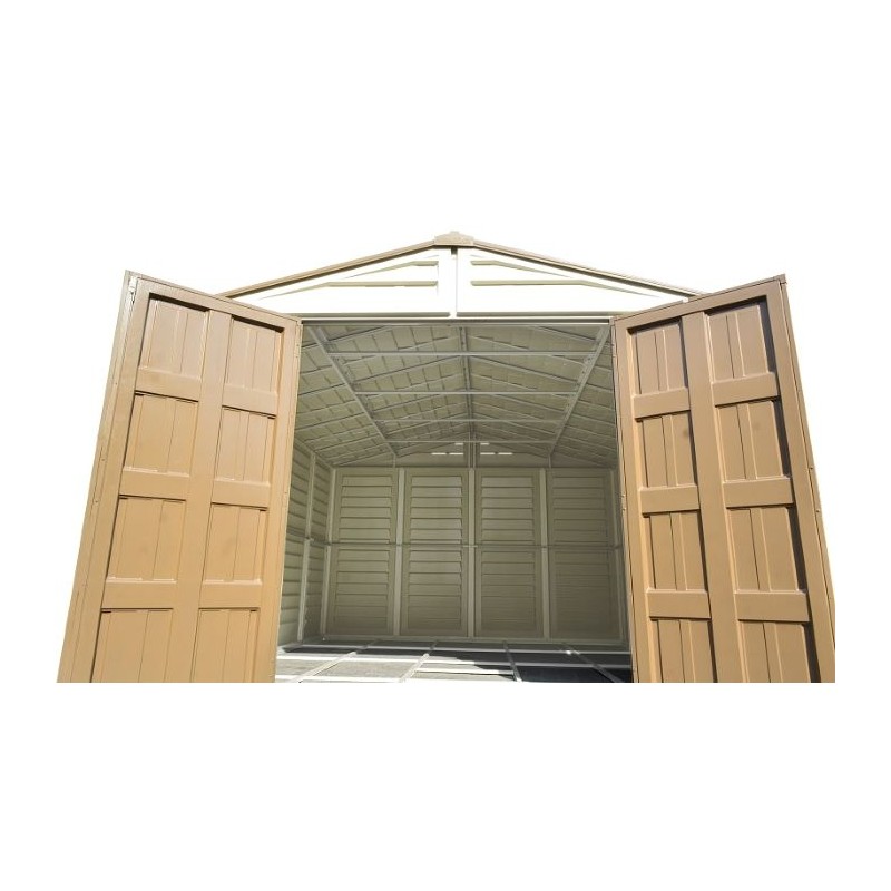 DuraMax 10x13 Woodbridge Plus Vinyl Shed Kit w/ Foundation (40234)