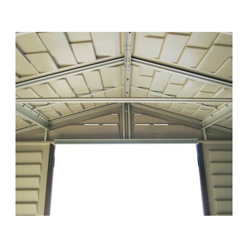 DuraMax 10x13 Woodbridge Plus Vinyl Shed Kit w/ Foundation (40234)