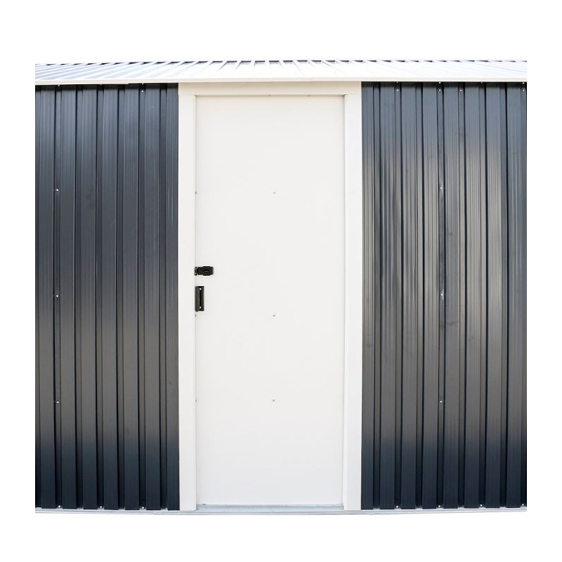 DuraMax 12x20 Gray Metal Storage Garage Building Kit (50951)