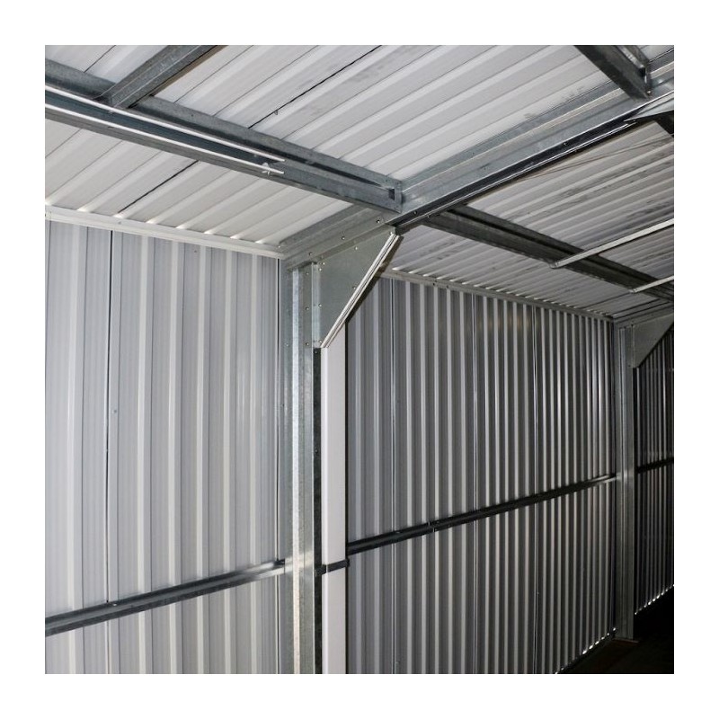 DuraMax 12x20 Gray Metal Storage Garage Building Kit (50951)