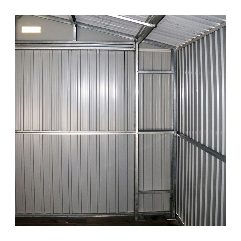 DuraMax 12x26 Imperial Steel Garage Kit - Gray  (55151)